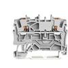 Srovės gnybtas Wago 2202-1201 DIN, 2.5 mm², 2 viet., 24 A