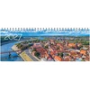 Stalinis kalendorius Timer Memo Kaunas, 290x105mm, kartoninis laminuotas viršelis