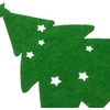 RUHHY stalo įrankių dėklas - žalios Kalėdų eglutės, 12 vnt.