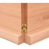 Stalviršis, šviesiai rudas, 120x60x(2-4) cm, medienos masyvas