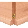 Stalviršis, šviesiai rudas, 140x60x(2-4) cm, medienos masyvas