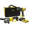 Įrankių rinkinys Stanley SFMCK471D2S-QW (SFMCD700 + SFMCG400); 18 V; 2x2,0 Ah akum.