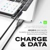 STATIK PowerPivot Pro nailono pintas kabelis, USB-C į USB-C, 3m, juodas