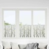 Elektrostatinė langų plėvelė Bambuko raštas 90 x 500 cm PVC