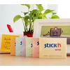 Stickxb4N Lipnūs lapeliai Stick´N 21008, 76x102mm, geltonos spalvos, 100 lapelių