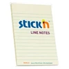 Stickxb4N Lipnūs lapeliai Stick´N 21056, 101x150mm, 100 lapelių, geltonos spalvos, linijomis