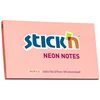 Stickxb4N Lipnūs lapeliai Stick´N 21170, 76x127mm, 100 lapelių,neoninės rožinės spalvos