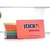 Stickxb4N Lipnūs lapeliai Stick´N 21170, 76x127mm, 100 lapelių,neoninės rožinės spalvos