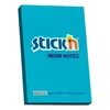 Stickxb4N Lipnūs lapeliai Stick´N 21207, 51x76mm, 100 lapelių,Nenoninės mėlynos spalvos