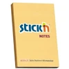 Stickxb4N Lipnūs lapeliai Stick´N 21390, 51x76mm, 100 lapelių, oranžinės spalvos