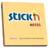 Stickxb4N Lipnūs lapeliai Stick´N 21391, 76x76mm, 100 lapelių, oranžinės spalvos
