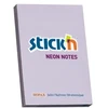 Stickxb4N Lipnūs lapeliai Stick´N 21402, 51x76mms, 100 lapelių, violetinės spalvos