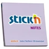Stickxb4N Lipnūs lapeliai Stick´N 21403, 76x76mm, 100 lapelių , violetinės spalvos