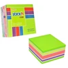 Stickxb4N Lipnūs lapeliai StickN 21537, 76x76mm, 400l neoninių žalių atspalvių