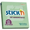 Stickxb4N Lipnūs lapeliai StickN 21552, 70x70mm, 360 lipnumas, 100L žalios spalvos