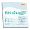 Stickxb4N Lipnūs lapeliai StickN, 21747, Eco, 76x76mm, 100 lapelių, melsvos spalvos