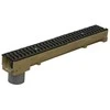 Stora_Drain Drenažo latakas su Ø 110 mm vamzdžiu Stora Drain Self, 1 m