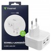Store24 FREENET BASICS 35W GaN Baltas CUBE 2X USB-C laidinis įkroviklis