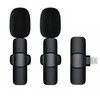Store24 Belaidis prisegamas mikrofonas „Lightning“ dvigubas (2 komplekte) K1 juodas
