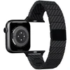 Straps And Bands Pitaka Carbon fiber strap, juodas - AW Ultra 2/1(49mm) 9/8/7 (45mm)/6/SE/5/4 (44mm)/3/2/1 (42mm)