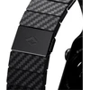 Straps And Bands Pitaka Carbon fiber strap, juodas - AW Ultra 2/1(49mm) 9/8/7 (45mm)/6/SE/5/4 (44mm)/3/2/1 (42mm)