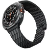 Pitaka Anglies pluošto dirželis, juodas - „Galaxy Watch“, „Galaxy Watch Ultra“