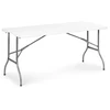 Sudedamas sodo kateringinis stalas 153×70 cm, lagamino tipo, baltas MultiGarden