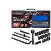 Grąžtas Sukimo galvučių ir adapterių komplektas ROCKFORCE 24 vnt