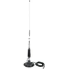 Sulankstoma CB PNI LED 850 antena su 145 mm magnetiniu pagrindu, 85 cm ilgio, 26-28 MHz, 300 W, šviečia siuntimo metu, PL sriegio tipas, be priedų