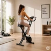 Sulankstomas magnetinis treniruoklis dviratis, 8 pasipriešinimo lygiai, 120 kg MOVEPRO