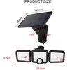 TelForceone SUNARI saulės lempa LED FLS-04 108*SMD PIR 10W 800lm 6000K 2400mAh Li-Ion Forever Light