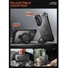 SupCase UB GRIP MAG MagSafe Samsung Galaxy S26 dėklas juodos spalvos