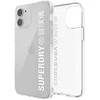 SuperDry Snap Apple iPhone 12 mini Skaidrus dėklas telefonui baltos spalvos 42593