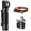 Superfire TH04-S,1000lmm USB-C headlamp prožektorius