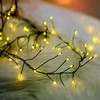 TelForceone Šviesos styga Žalias TWIG CLF-01 600LED geltona 6m + 5m laidas Forever Light