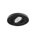 Šviestuvas įleidžiamas Kanlux Tiny Bord, 10W, GU10, juodas