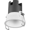 Bikuvalt 5W LED įleidžiamas šviestuvas TWIST PRO 70mm, baltas, 3000K
