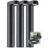 Šviestuvas Ludeco OSKAR PL1023, 1.5W, LED, IP44, juodas