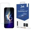 3MK FlexibleGlass Lite hibridinis stiklo ekrano apsauginis dėklas Apple iPhone 16 Pro Max telefonui