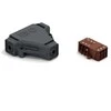 T-jungimas gelinis Etelec EV201D, 0.5-2.5 mm²,pilkas