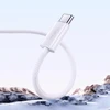 T-PHOX LAIDAS CC15 SERIJOS USB-C/USB-C 60W 3A 2M Baltas