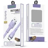 T-PHOX KABELIS BOLD USB/LIGHTNING 3A DANGAUS MĖLYNOS SPALVOS