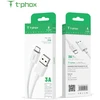 T-PHOX KABELIS EXCEED USB-C Baltas 0,5M