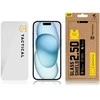 Tactical apsauginis stiklas Shield 2.5D skirtas Apple iPhone 15 skaidrus