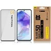Tactical apsauginis stiklas Shield 5D skirtas Samsung Galaxy A55 5G su juodos spalvos krašteliu