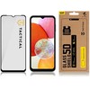 Tactical apsauginis stiklas Shield 5D skirtas Samsung Galaxy A14 4G su juodos spalvos krašteliu