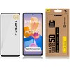 Tactical apsauginis stiklas Shield 5D skirtas Infinix Hot 40i su juodos spalvos krašteliu