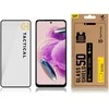 Tactical apsauginis stiklas Shield 5D skirtas Xiaomi Redmi Note 12S su juodos spalvos krašteliu