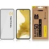 Tactical apsauginis stiklas Shield 5D skirtas Samsung Galaxy S22 su juodos spalvos krašteliu