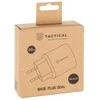 Tactical Base Plug Dual 20W Juodas tinklo įkroviklis